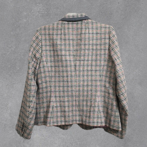 Talbots Houndstooth Blazer Size 14 - Picture 3 of 7